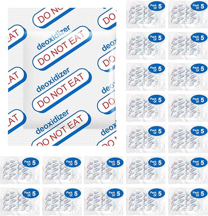 500cc Oxygen Absorbers for Food Storage by ZRLEI