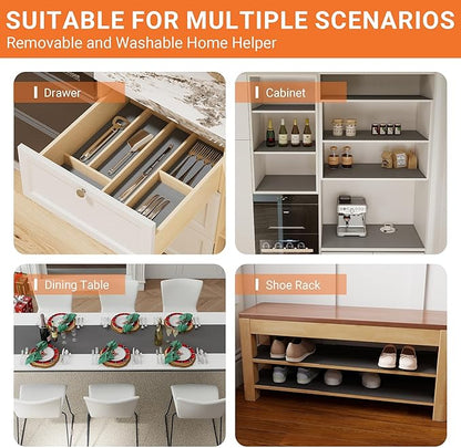 FLPMIX Cabinet Shelf Liner 20" Wide: Waterproof Kitchen Under Sink Mat - Image 8