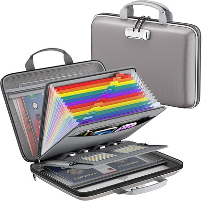 Fireproof File Organizer, Fireproof Document Box by ZOOPIP