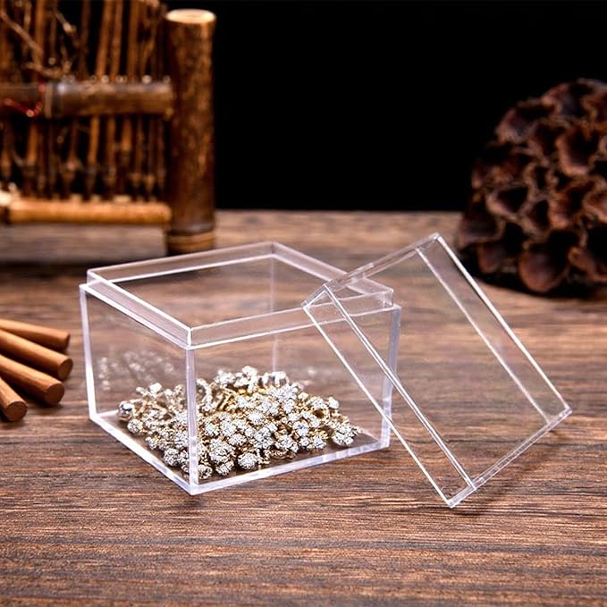 KissYou Small Acrylic Box Clear Boxes - Image 4