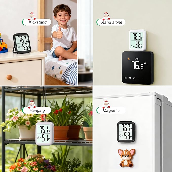 Antonki 2 Pack Room Thermometer - Image 5