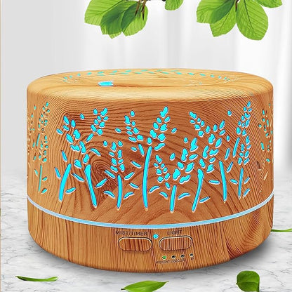 Diffusers for Essential Oils Large Room, 600ml Essential Oil Diffusers for Home by Roonbo