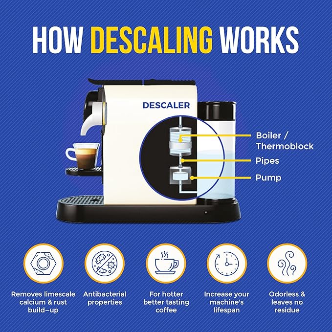 Descaling Powder Solution Coffee Machine Descaler Cleaner | Compatible - Image 7