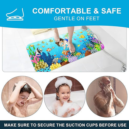 XIYUNTE Baby Bath Mat for Tub Non Slip Kids Bath Mat - Image 7