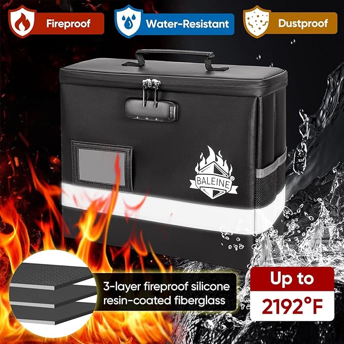 BALEINE Fireproof Document Box - Image 5