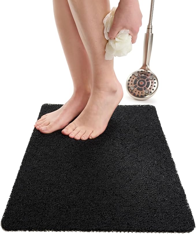 ENKOSI Loofah Non-Slip Shower and Bath Mat by ENKOSI