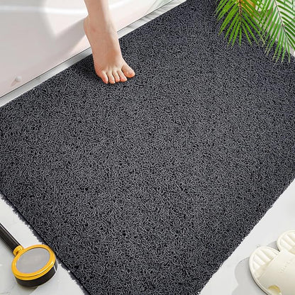 Shower Mats Non Slip for Elderly, 24x32’’Lager Loofah Loofah Bath Mats for by NQWei
