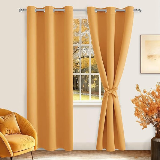 Hiasan Grommet Blackout Curtains by Hiasan