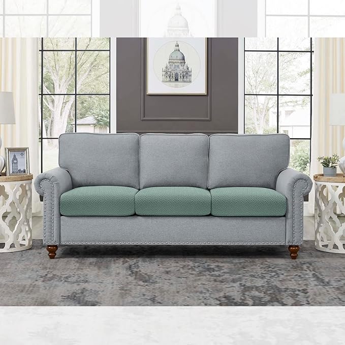 Fuloon Waterproof Couch Cushion Covers, Stretch Sofa Seat Cushion Slipcovers - Image 7