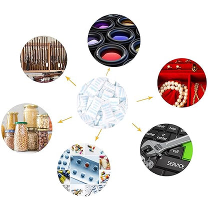 0.5 Gram 2000 Pack Silica Gel Packs, Dessicant Packets, Moisture Absorbers - Image 6