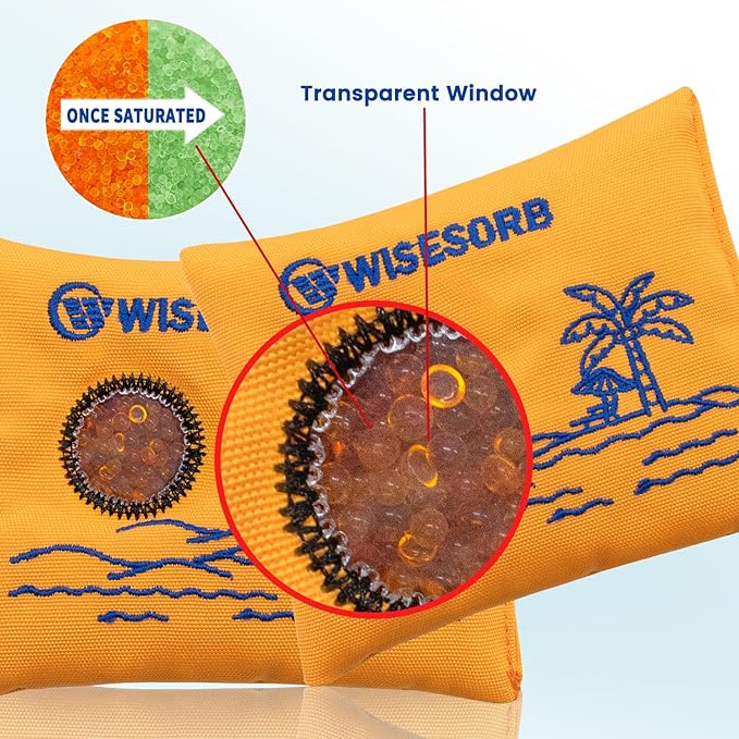 50g x 6 Packs Rechargeable Desiccant Packs, Moisture Absorber - Image 9