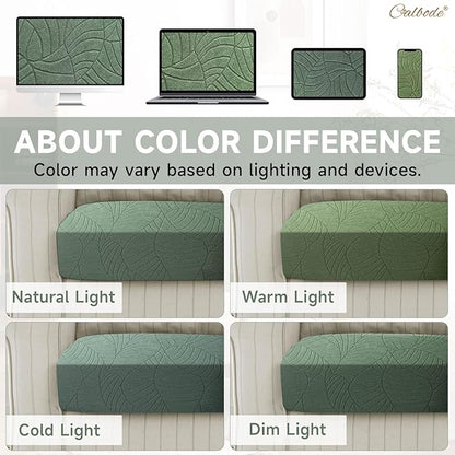12Pcs Stretch Couch Cushion Covers, Water Resistant Outdoor Sofa Cuhsion Cover - Image 6