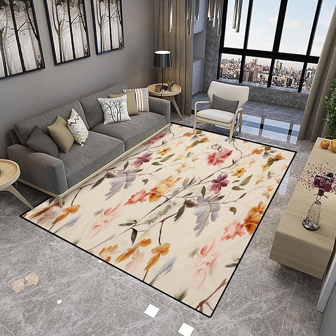 Vintage Florals Floor Covering - Image 4