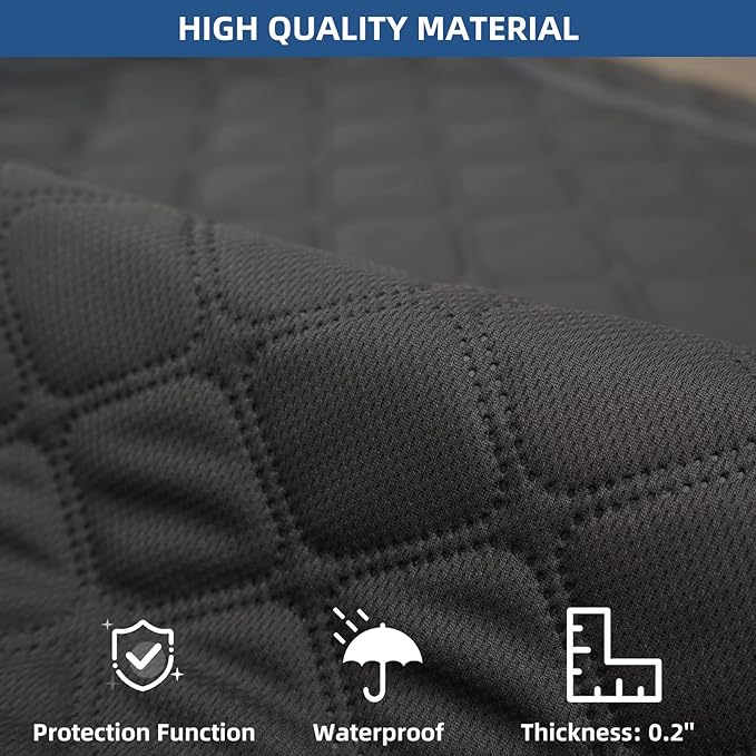 Eismodra Waterproof Recliner Chair Covers - Image 3