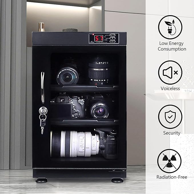 T.A.P 38L Automatic Numerical LED Control Dry Cabinet Box Storage - Image 5