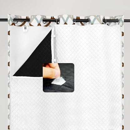 DriftAway Soundproof Thermal Insulated Quilted Curtain Liners by DriftAway