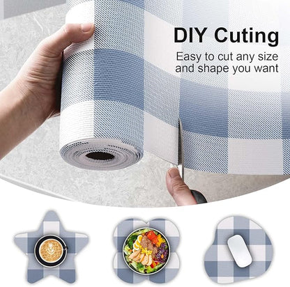 Shelf Drawer Liner for Kitchen Cabinets Non-Adhesive, 17.5In x 20FT Non-Slip - Image 4