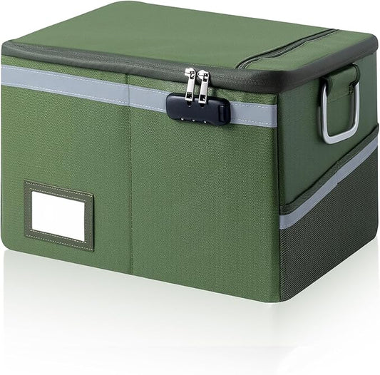 Fireproof Waterproof Document Box by Ekunivers