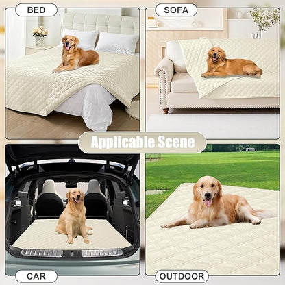 Smiry Waterproof Dog Bed Cover Pet Blanket, Soft Washable Dog Blanket - Image 7