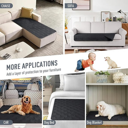 TAOCOCO 100% Waterproof Reversible Couch Cushion Cover - Image 5