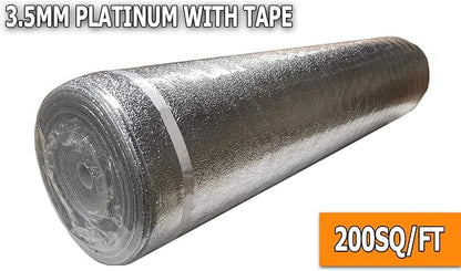 400SQFT AMERIQUE 3MM Thick Flooring Silver Underlayment Padding - Image 3