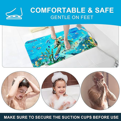 XIYUNTE Baby Bath Mat for Tub Non Slip Kids Bath Mat - Image 7