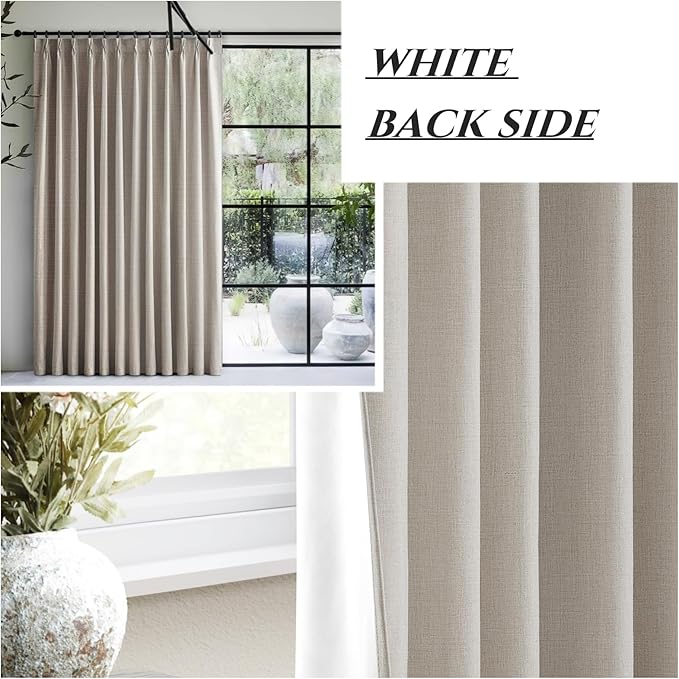 90 Inch Blackout Curtains for Living Room Thermal Noise Reduction Sliding Door - Image 6