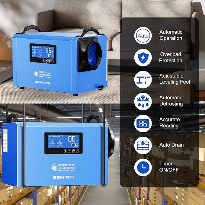 145 Pints Commercial Dehumidifier - Image 6