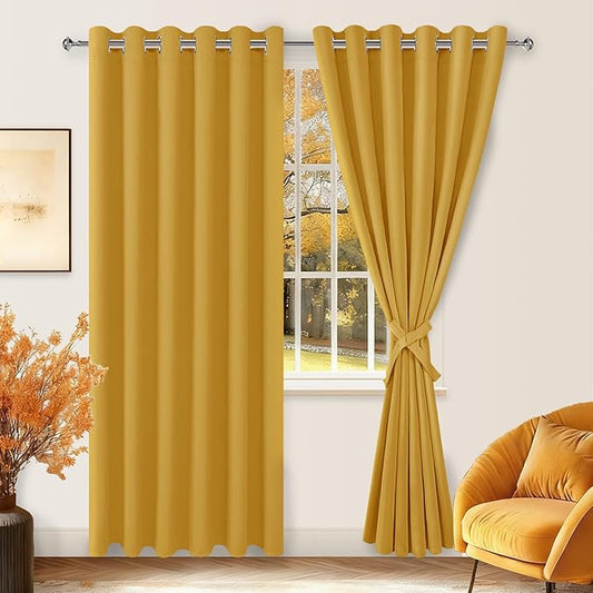 Hiasan Grommet Blackout Curtains by Hiasan