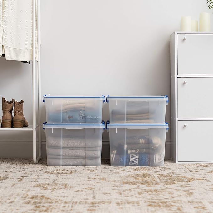 IRIS USA WeatherPro 27 & 44 Qt Storage Bins - Image 2