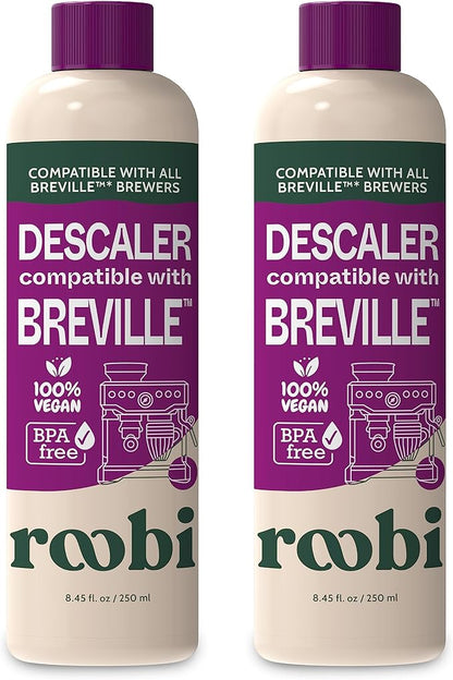 Breville Compatible Descaling Solution. Specially Formulated to Clean & Descale by Roobi