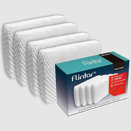 Flintar MD1-0034 Humidifier Wick Filters, Compatible by Flintar