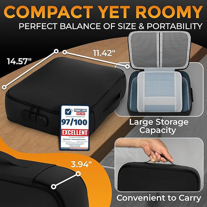 Fireproof Document Bag Waterproof Organizer Box - Image 7