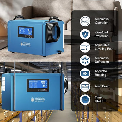 145 Pints Commercial Dehumidifier - Image 6