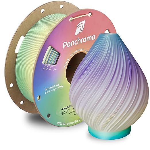 Polymaker Panchroma Gradient Celestial PLA Rainbow 3D Printing Filament by Polymaker