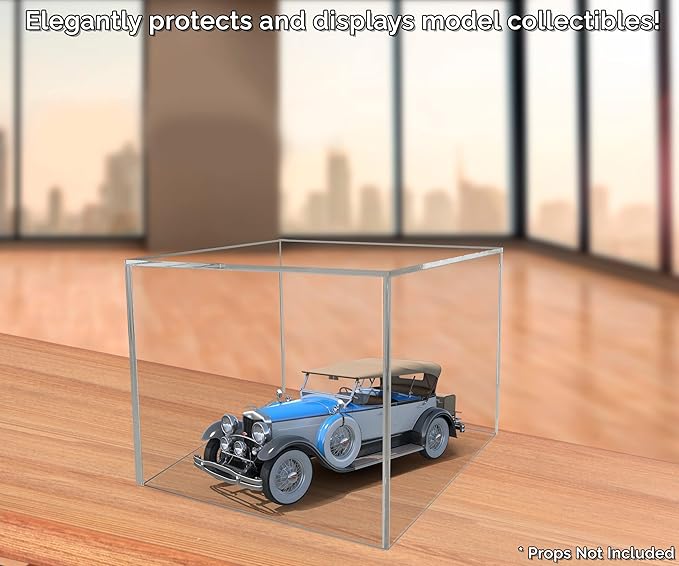 12" x 12" x 9" Clear Acrylic Display Box - Image 2