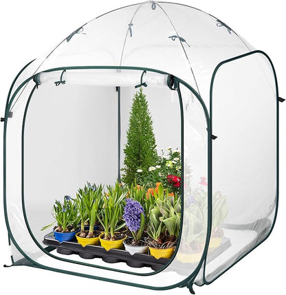 VIVOSUN 49x49x63-Inch Portable Walk-in Greenhouse, by VIVOSUN