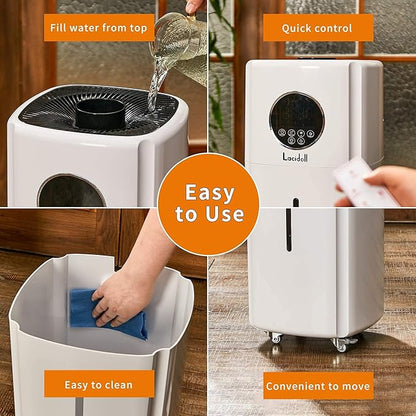 Humidifiers for Large Room Whole House Humidifier for Home 2000 sq.ft, 5.5Gal - Image 5