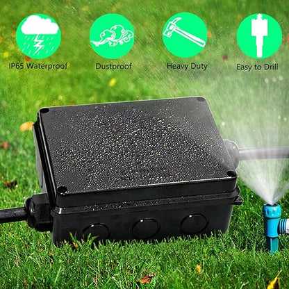 Junction Box, Reserved Holes Electrical Boxes Waterproof IP65 ABS Plastic - Image 3