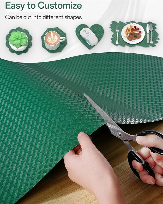 Shelf and Drawer Liner for Kitchen Cabinet, Non-Adhesive 18in x 240in - Image 6