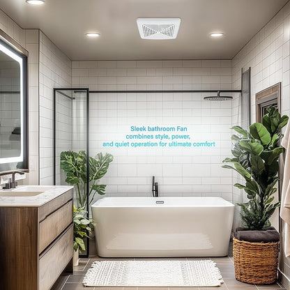 50CFM Bathroom Exhaust Fan: Retrofit Ceiling Bath Vent Fan - Image 6