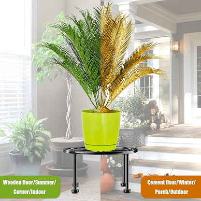 Garden Gifts Plant Lovers Gifts Black Metal Plant Stand - Image 6