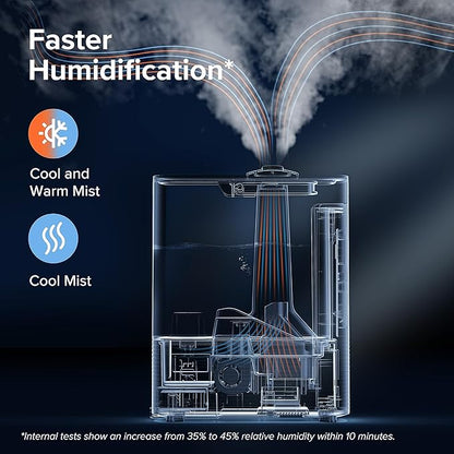 LEVOIT 6L Smart Warm and Cool Mist Humidifiers - Image 3