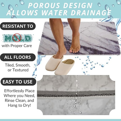 Enkosi Loofah Non-Slip Shower Mat - Image 4