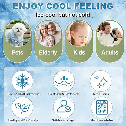 OTOB Cooling Dog Couch Cover Ice Silk Fiber, Washable & Non Slip Sofa - Image 2