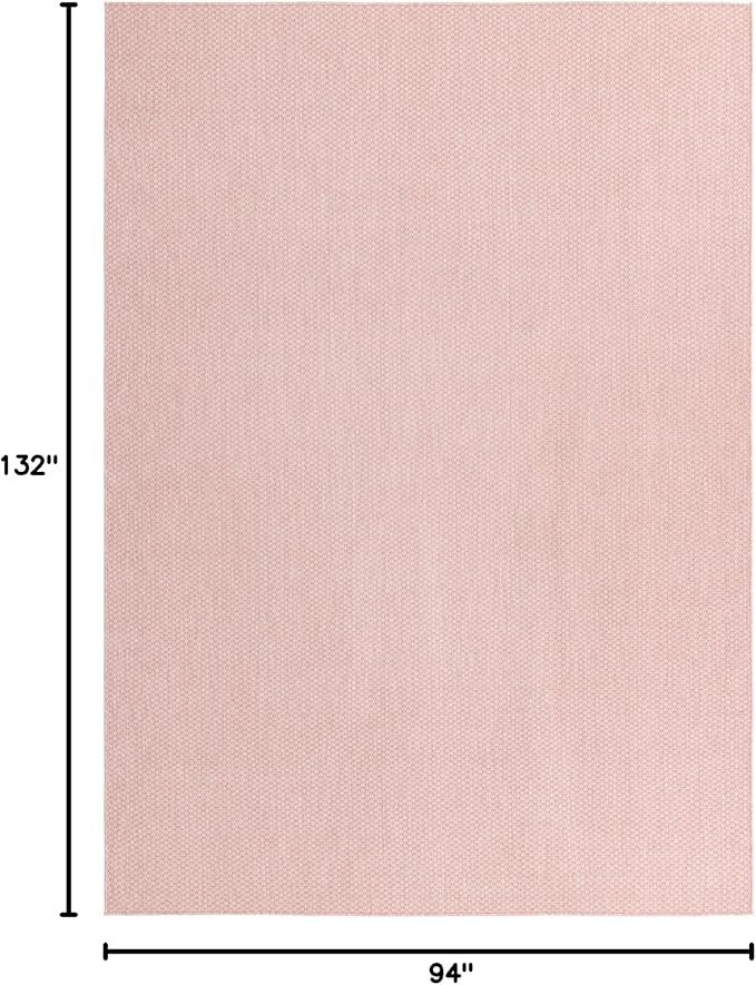 Unique Loom Collection Casual Transitional Solid Heathered Indoor/Outdoor - Image 2