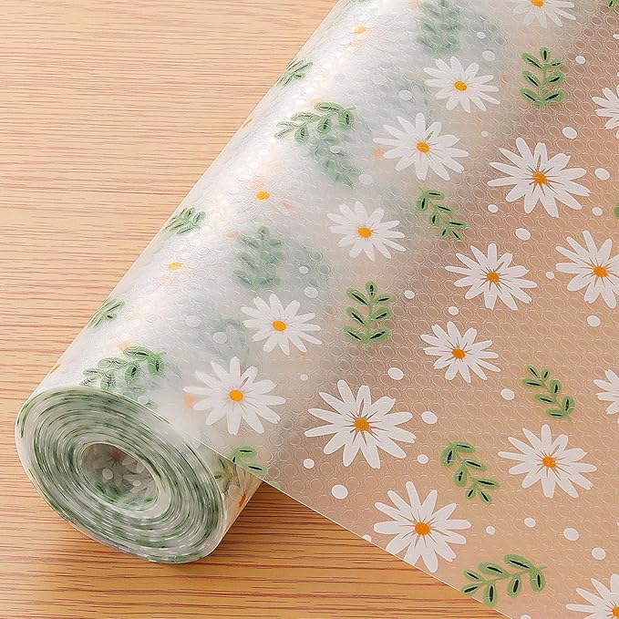 INNOLITES Shelf Liner for Cabinets, 17.7" x 197" Non-Adhesive for Kitchen by INNOLITES