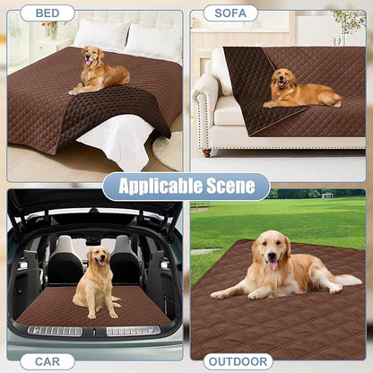 Smiry Waterproof Dog Bed Cover Pet Blanket, Soft Washable Dog Blanket - Image 7