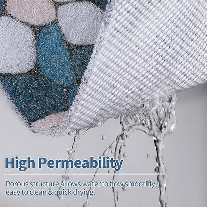 HOMBYS Square Shower Mat Non Slip, Shower Mat - Image 5