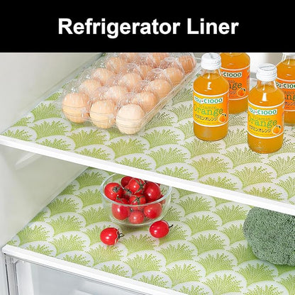 Cooyes Shelf Liners for Kitchen Cabinets, Refrigerator Liners Waterproof & - Image 4